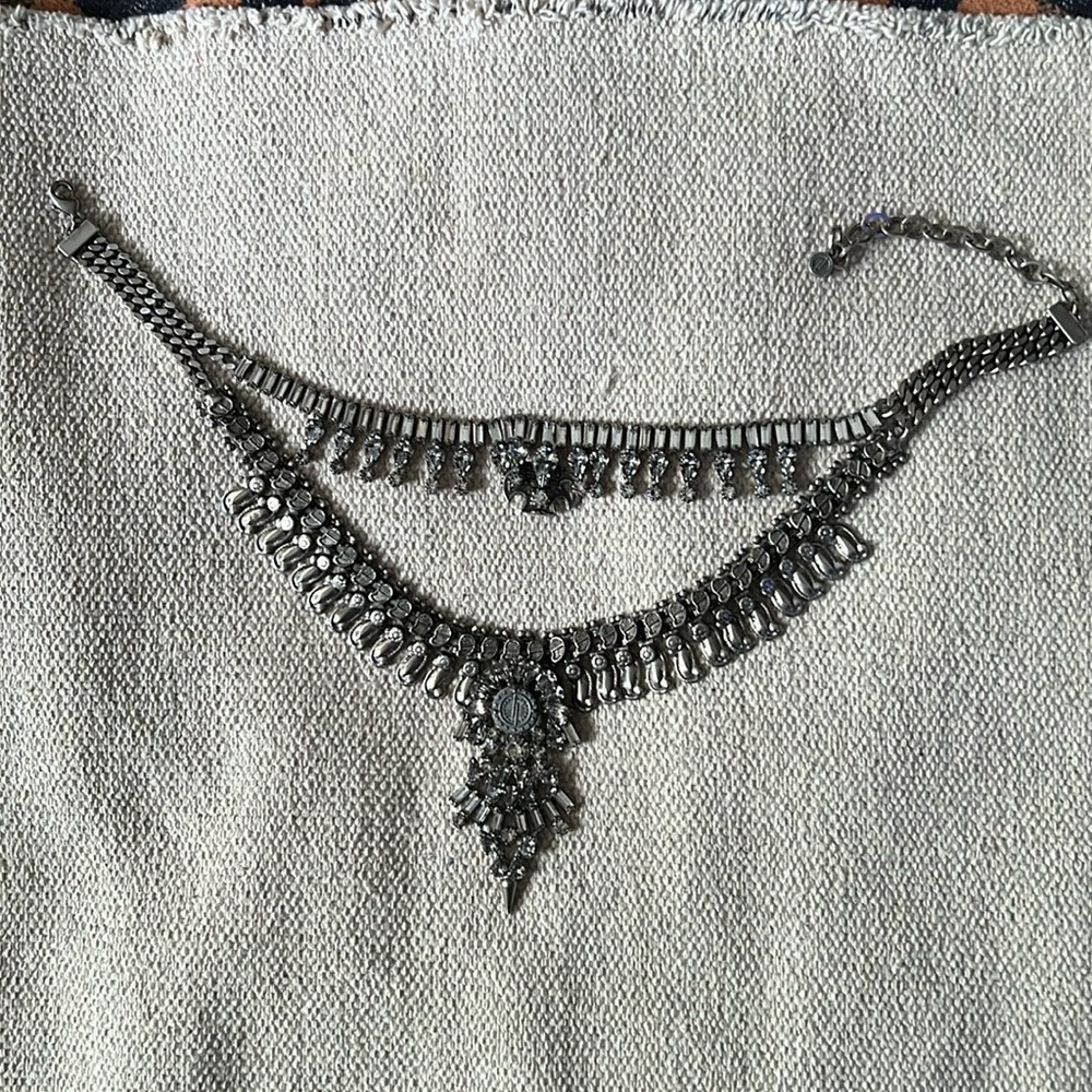 Dylan Lex Crystal Collar Necklace Adjustable - Picture 2 of 11